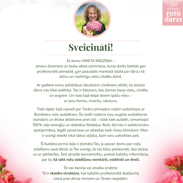 Opetusohjelma "SIINEN ENSIMMÄINEN RUUSUPARHASI" OSA 1